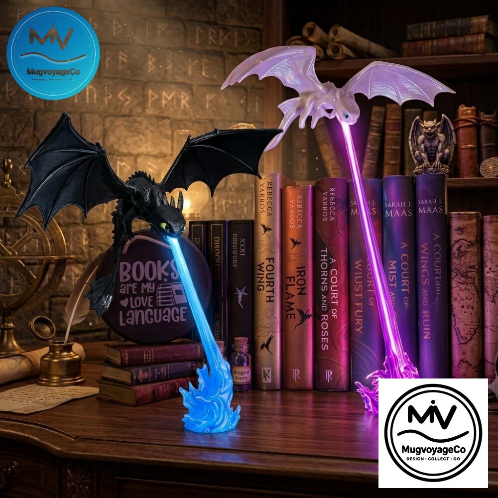 How to Train Your Dragon Toothless & Light Fury Flying Shelf Dragon Bookshelf 2026