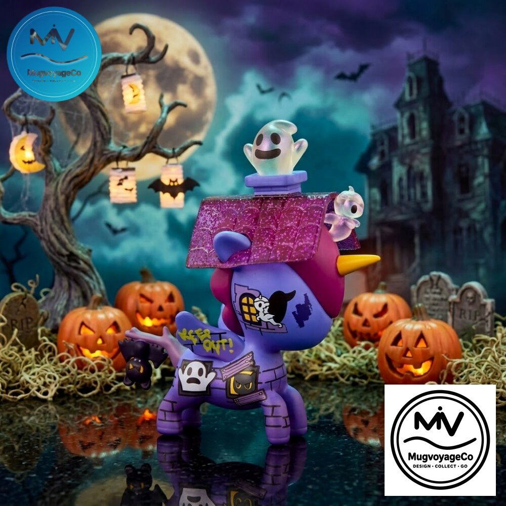 After Dark Skeleton Spooks Unicorno Halloween Special Edition Figure