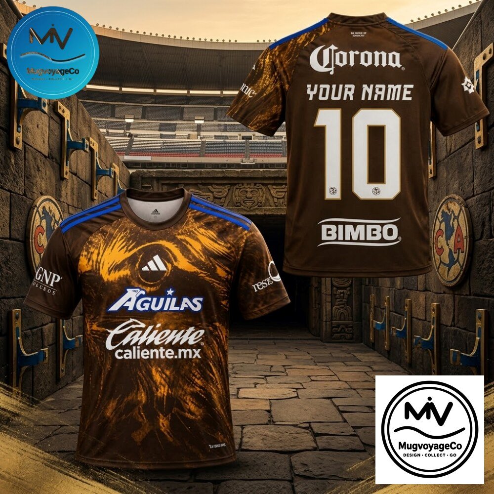 Brown Club America 26-27 Third Kit Jersey Shirt