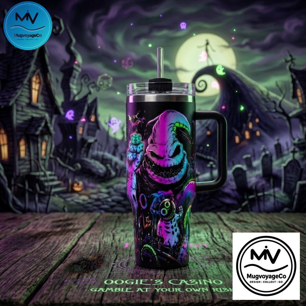 The Nightmare Before Christmas Oogie Boogie Casino Tumbler with Handle 2026 3 The Nightmare Before Christmas Oogie Boogie Casino Tumbler with Handle 2026