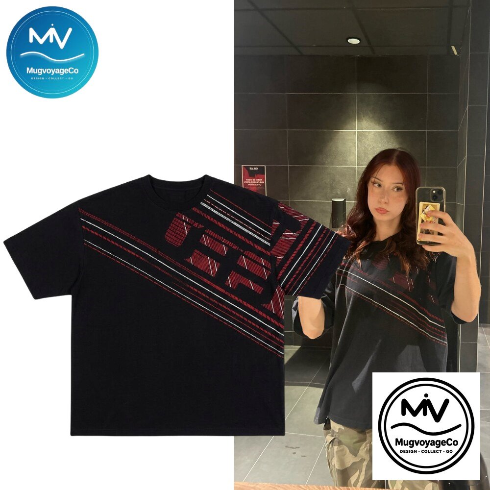 Celine Diagonal Stripe Graphic TShirt 2026