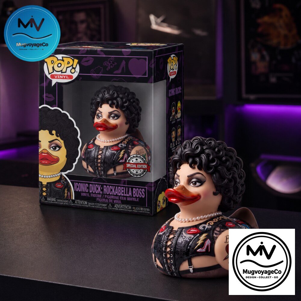 Pop Vinyl Iconic Duck Rockabella Boss Special Edition Vinyl Figure 2026