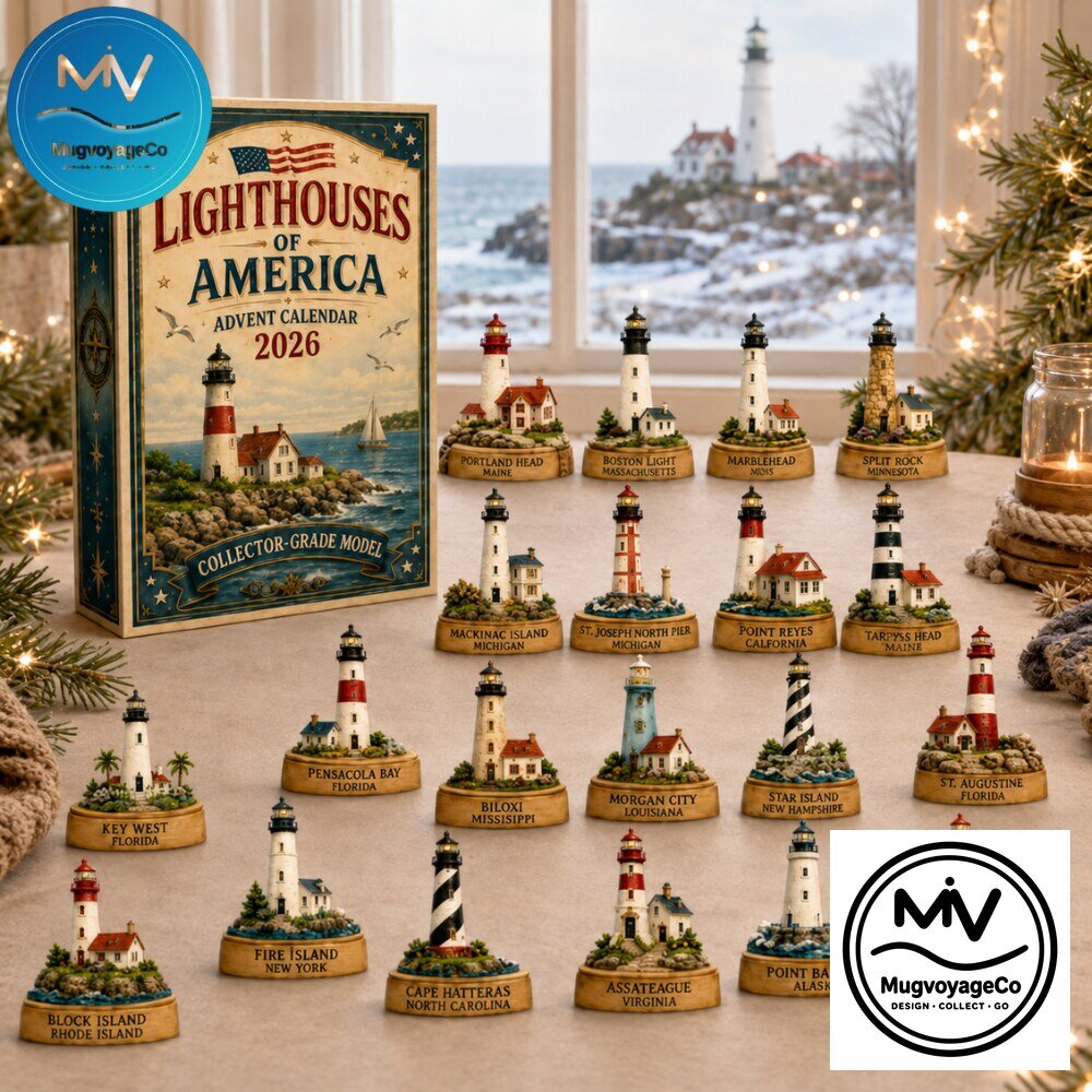 Lighthouses of America Collector Grade Model Advent Calendar 2026