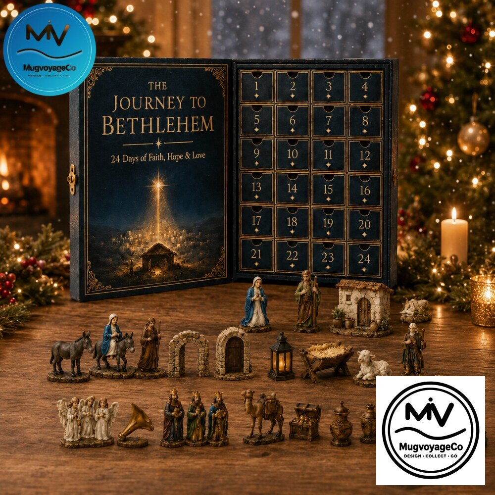 The Journey to Bethlehem 24 Days of Faith Hope Love Nativity Advent Calendar 2026