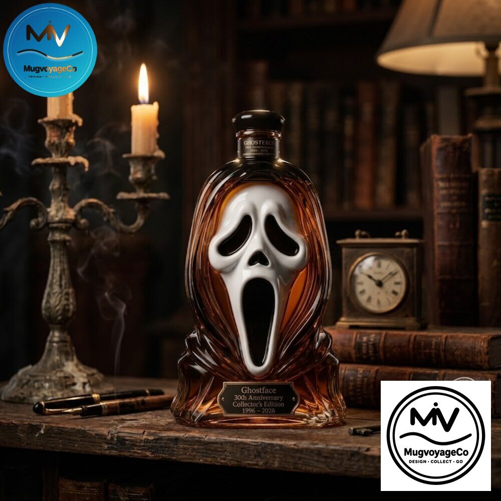 Ghostface 30th Anniversary Collector Edition Decanter Whiskey Bottle Helloween 2026 5 Ghostface 30th Anniversary Collector Edition Decanter Whiskey Bottle Helloween 2026