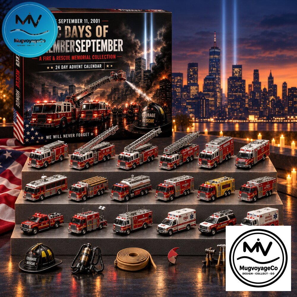 September 11 Fire and Rescue Memorial 24 Day Advent Calendar 2026