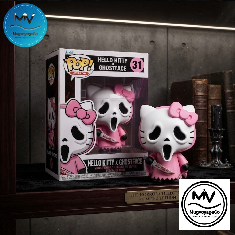 Hello Kitty x Ghostface 31 Horror Funko Pop Vinyl Figure 2026