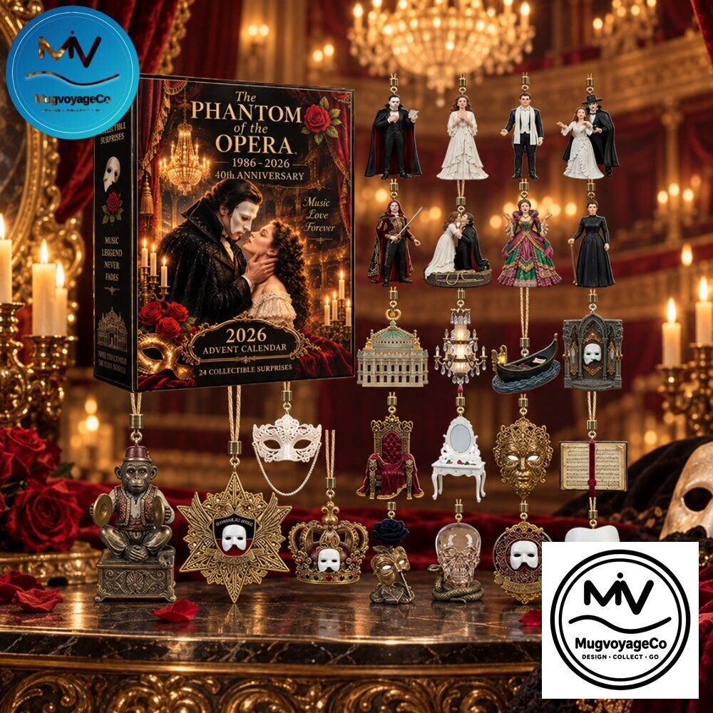 The Phantom of the Opera 40th Anniversary Advent Calendar 2026 4 The Phantom of the Opera 40th Anniversary Advent Calendar 2026