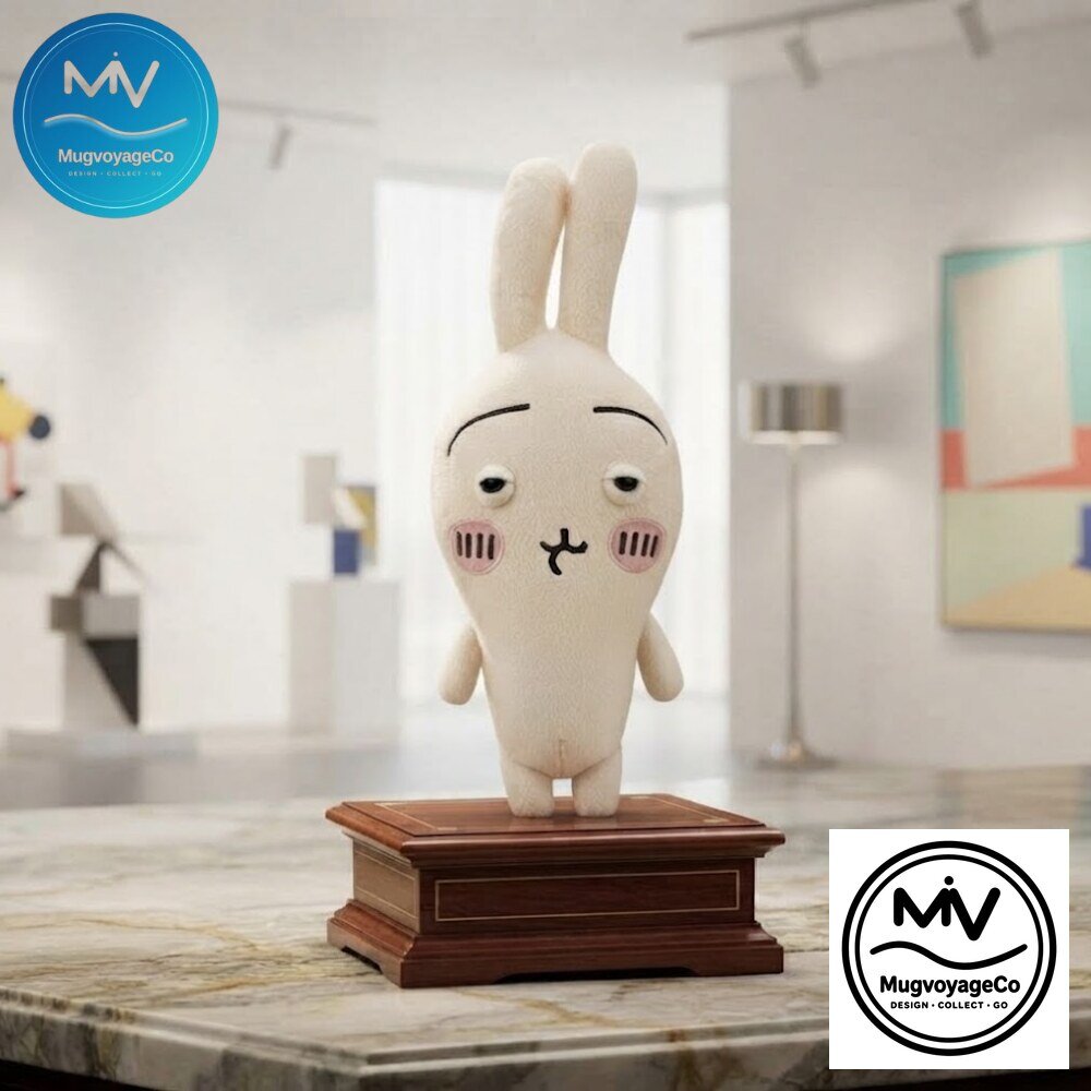 Funny Expression Cream Rabbit Plush Toy Sitting 2026 5 Funny Expression Cream Rabbit Plush Toy Sitting 2026
