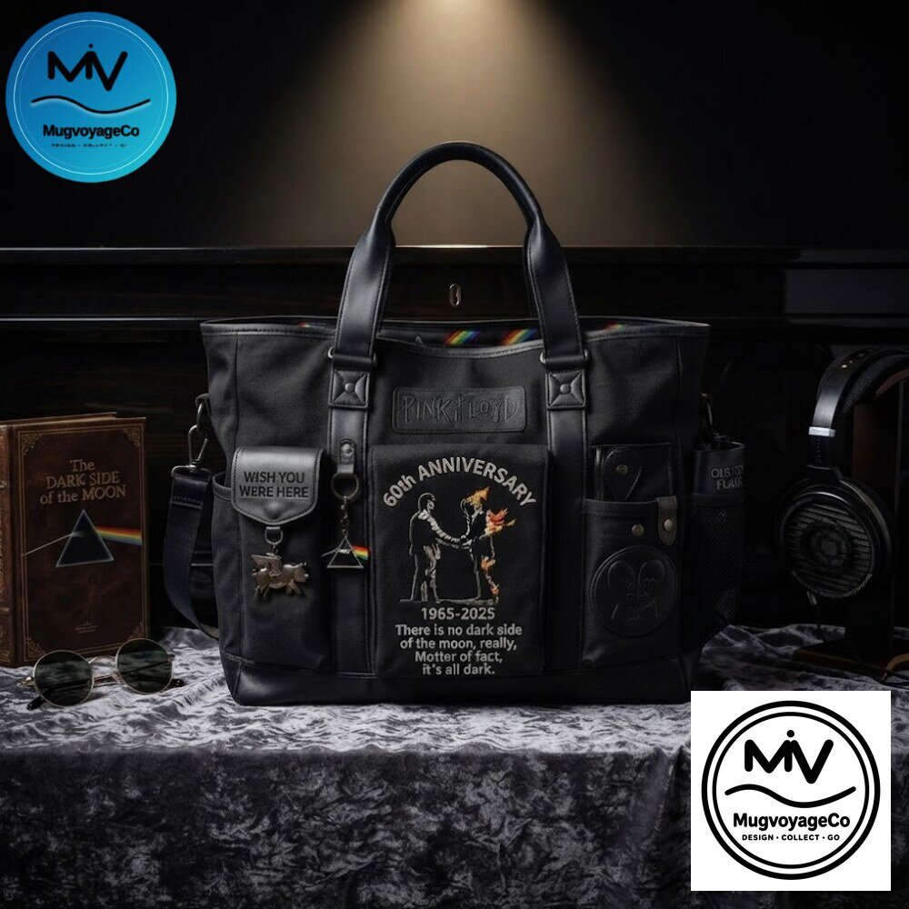 "Top 2026 Collectibles: Pink Floyd Tote, Demon Slayer, Hells Paradise" 44 Pink Floyd 60th Anniversary Canvas Tote Shoulder Bag 2026
