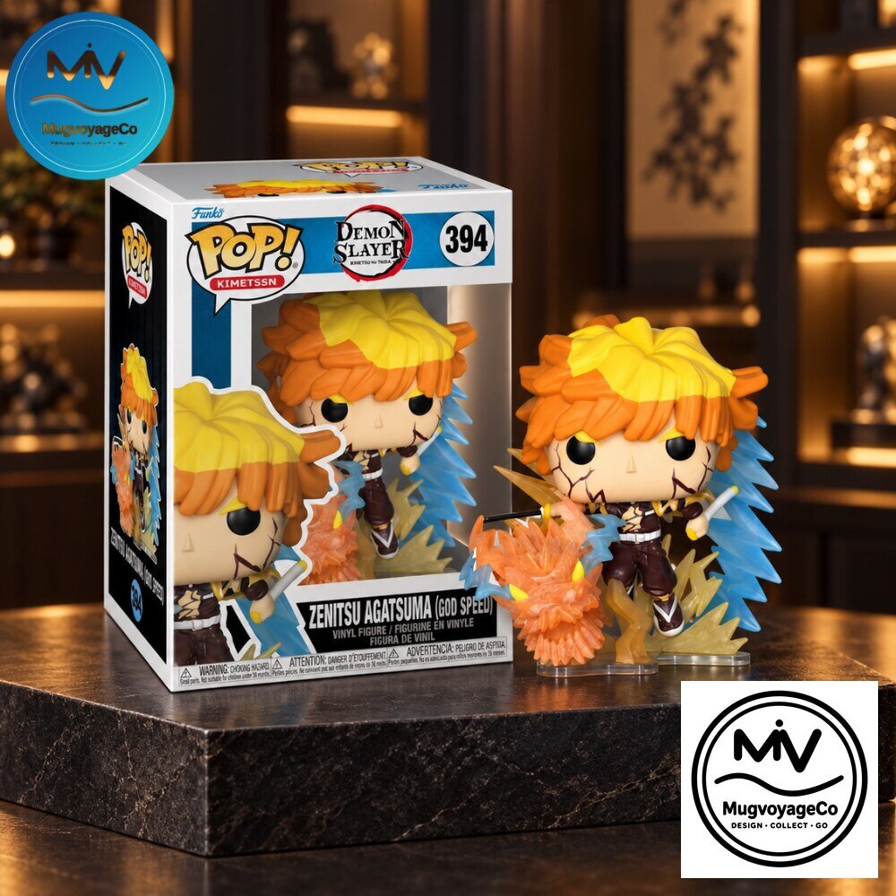 Funko Pop Animation Demon Slayer Zenitsu Agatsuma God Speed Vinyl Figure 394 2026