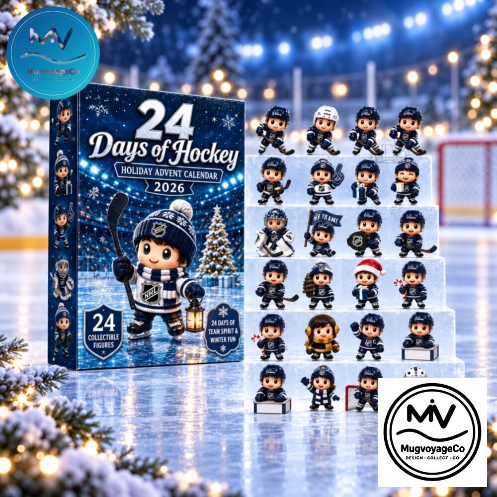 "2026 Advent Calendars and Novelty Gifts: Whiskey, Hockey, and Top Gun" 3 NHL 24 Days of Hockey Holiday Advent Calendar 2026
