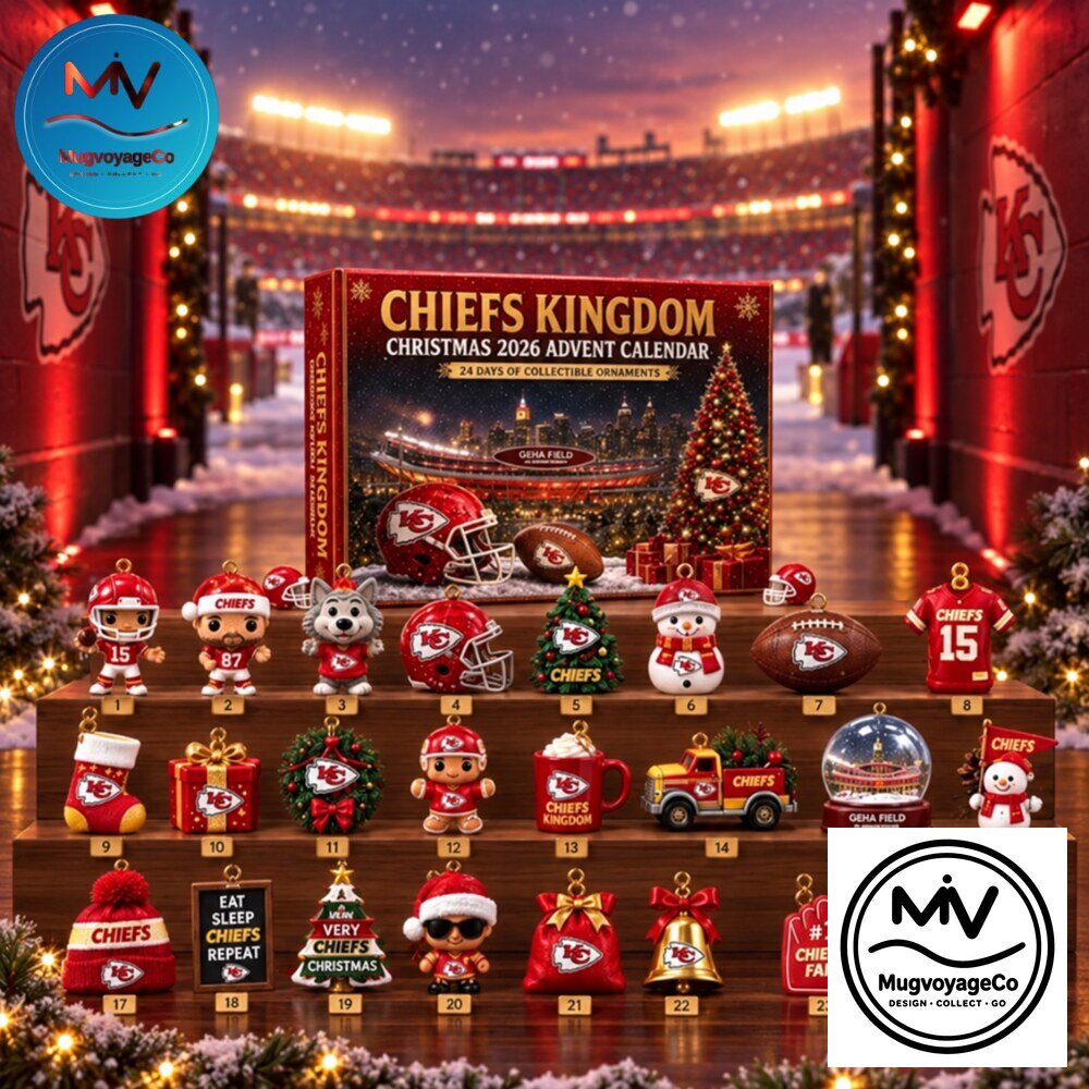 Kansas City Chiefs Kingdom Christmas Advent Calendar 2026