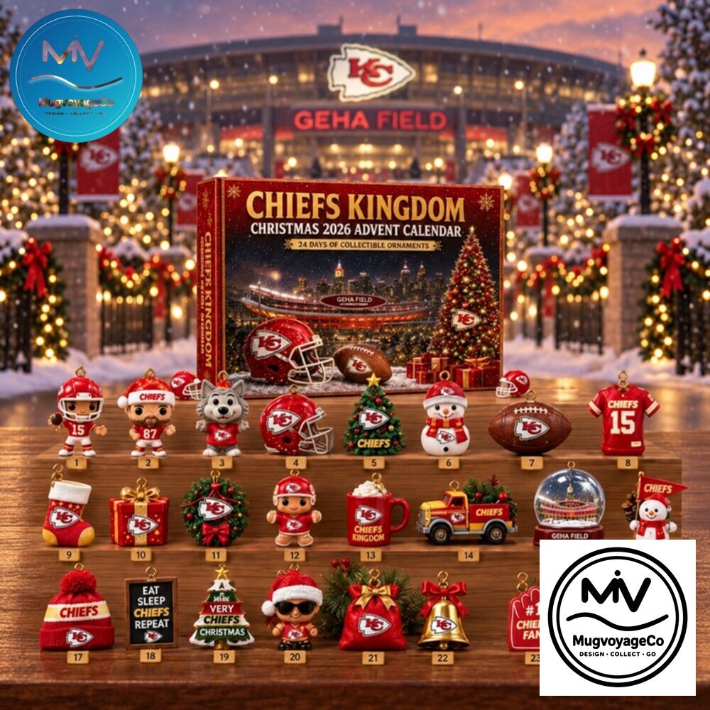 Kansas City Chiefs Kingdom Christmas Advent Calendar 2026 3 Kansas City Chiefs Kingdom Christmas Advent Calendar 2026