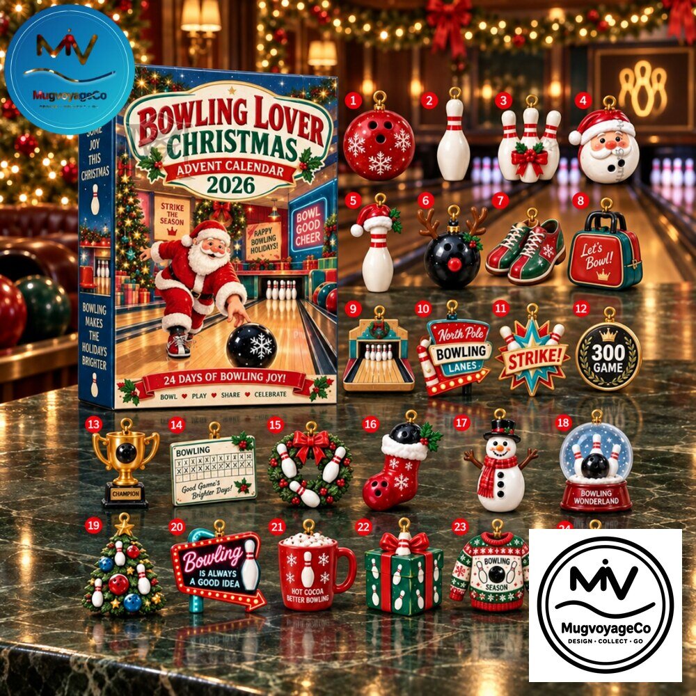 Bowling Lover Christmas Advent Calendar 2026