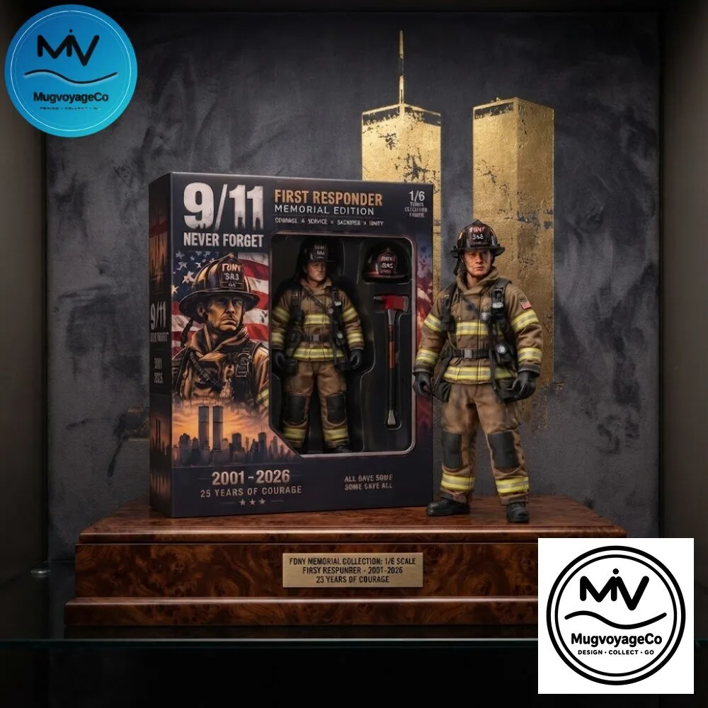 9-11 First Responder Memorial Edition firefighter action figure 2026