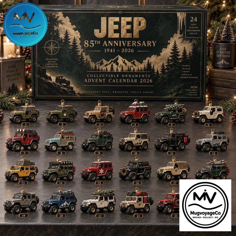Jeep 85th Anniversary Collectible Ornaments Advent Calendar 2026