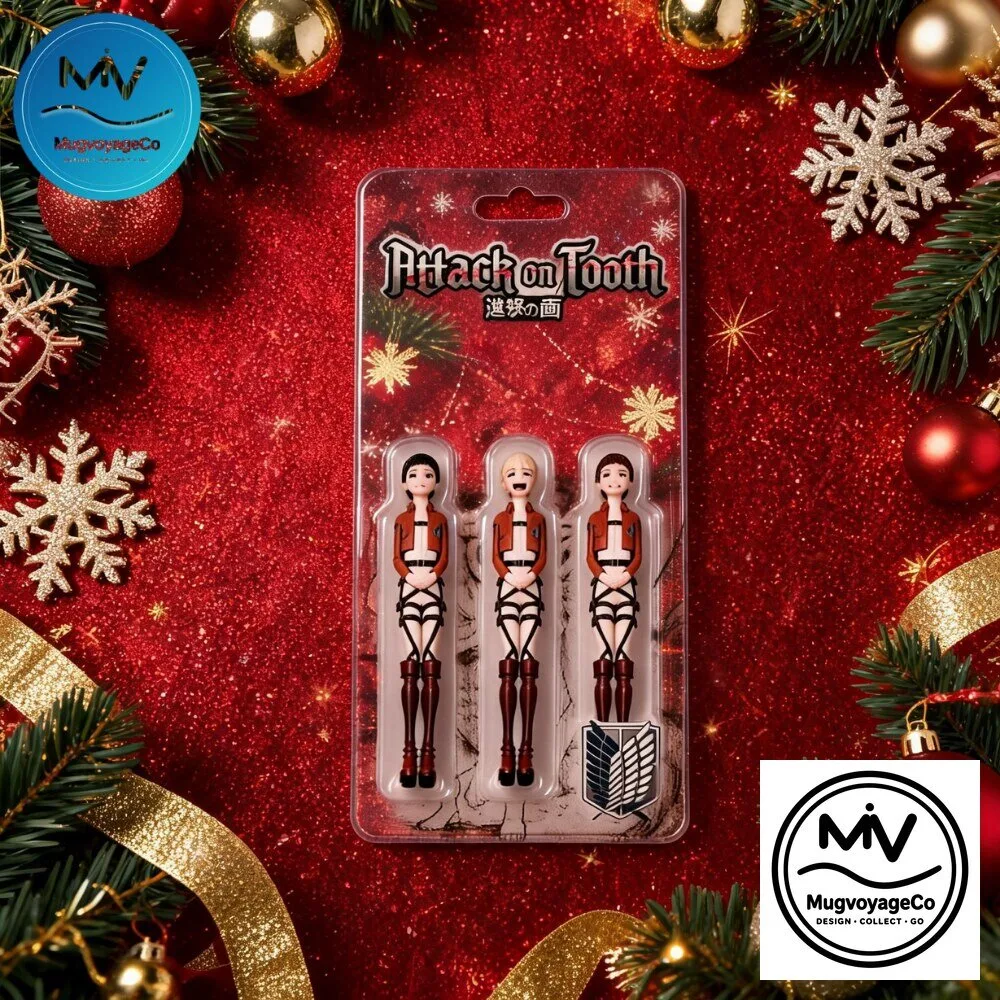 Attack on Titan Inspired Toothbrush Anime Survey Corps Set 3 2026 5 Attack on Titan Inspired Toothbrush Anime Survey Corps Set 3 2026