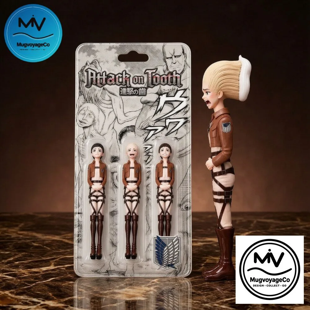 Attack on Titan Inspired Toothbrush Anime Survey Corps Set 3 2026 7 Attack on Titan Inspired Toothbrush Anime Survey Corps Set 3 2026