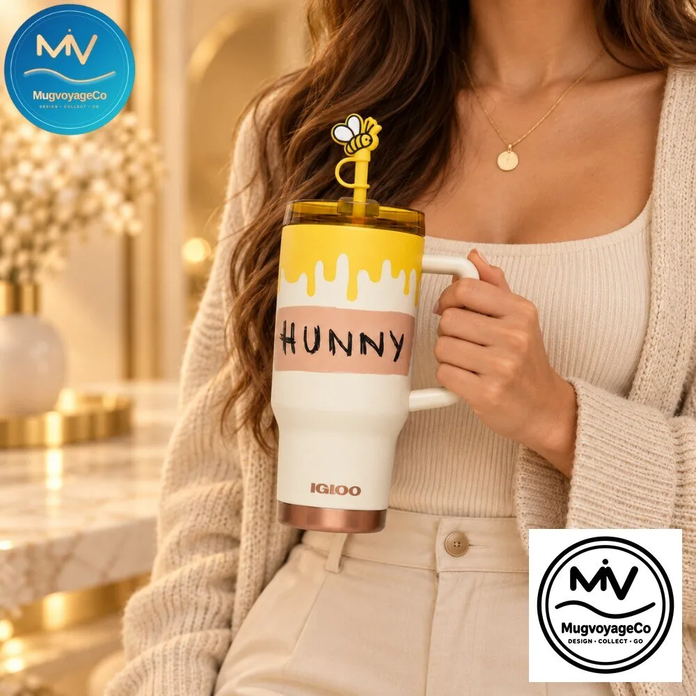 Igloo Winnie the Pooh Hunny Pot Stainless Steel Tumbler with Straw 2026 5 Igloo Winnie the Pooh Hunny Pot Stainless Steel Tumbler with Straw 2026