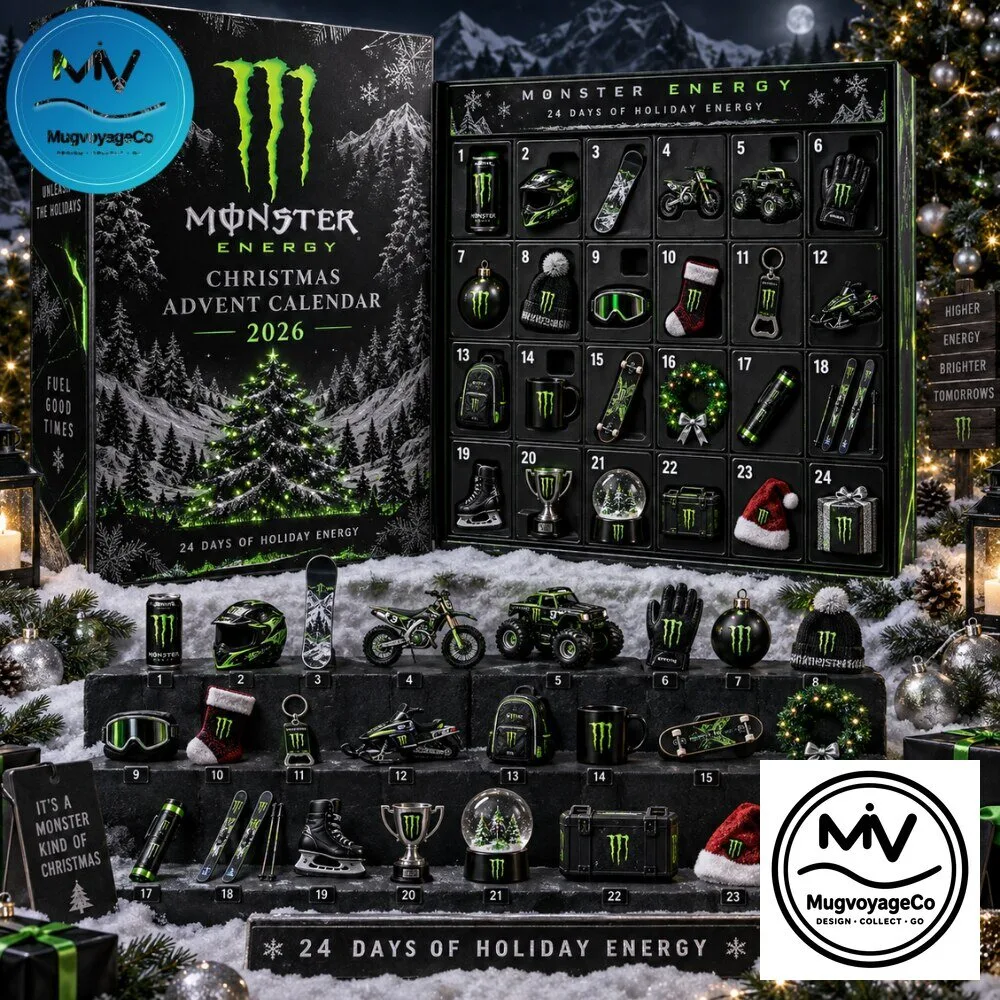 Monster Energy Christmas 2026 Advent Calendar 24-day holiday