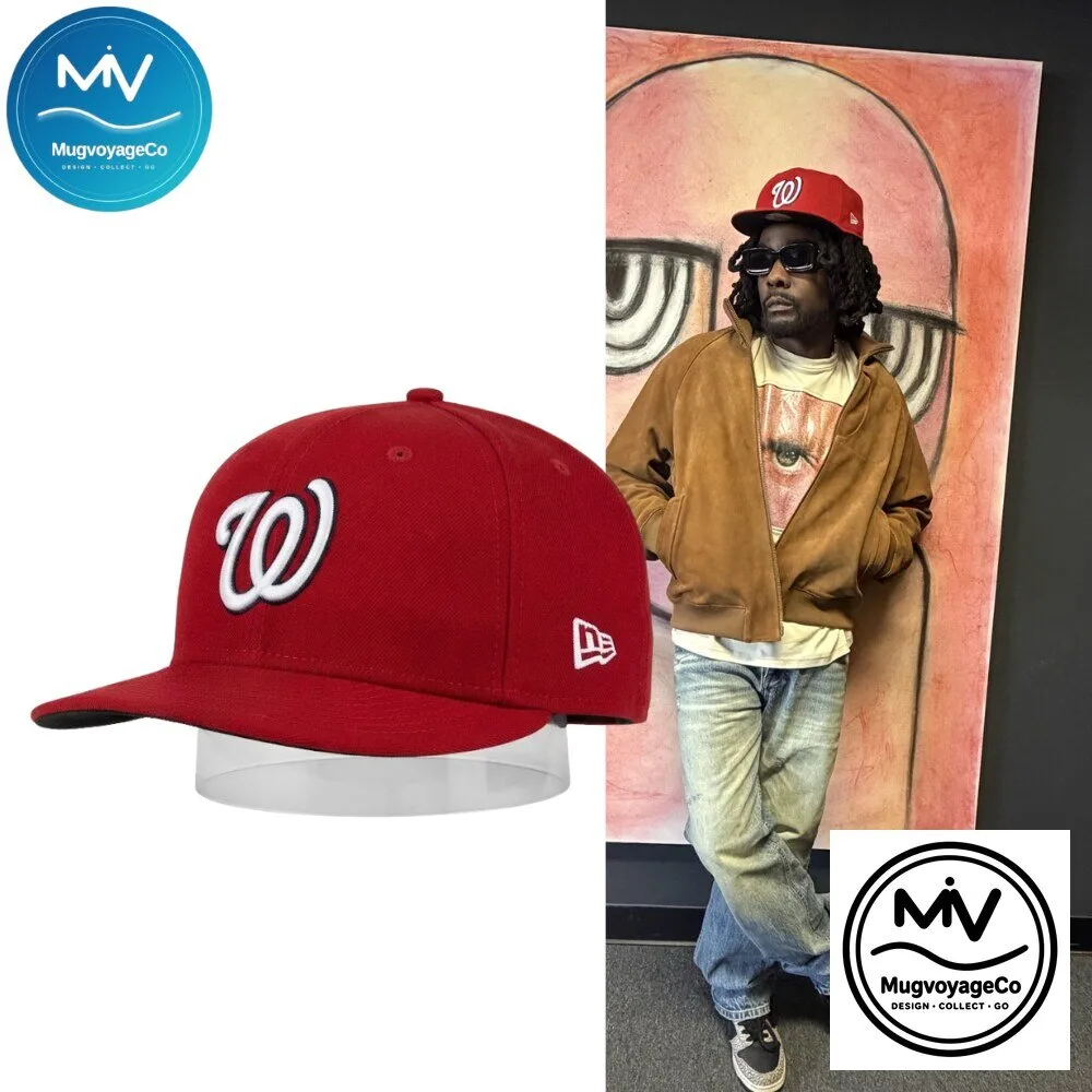 Washington Nationals Red Fitted Baseball Hat Cap 2026