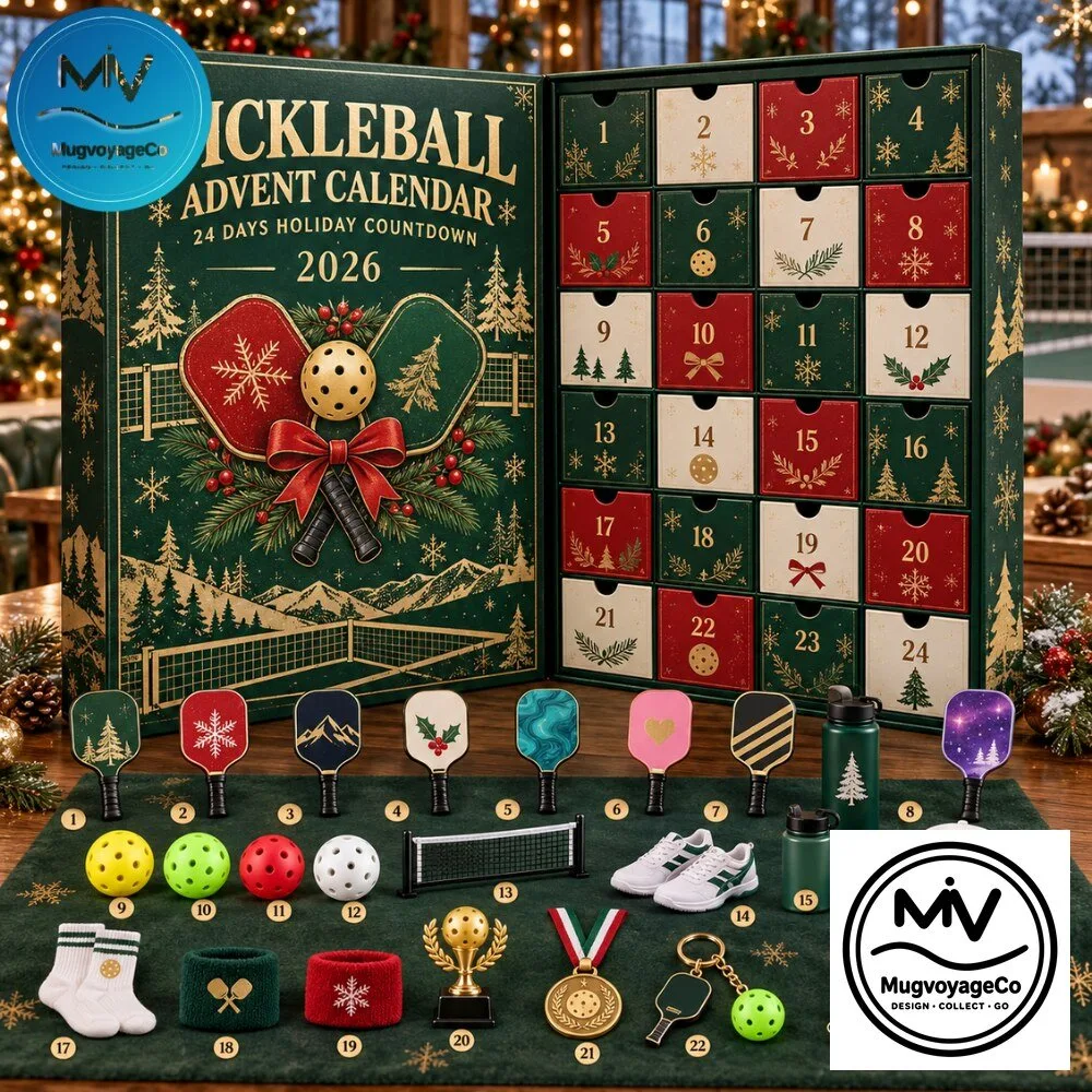Pickleball Advent Calendar 2026 a 24-day holiday
