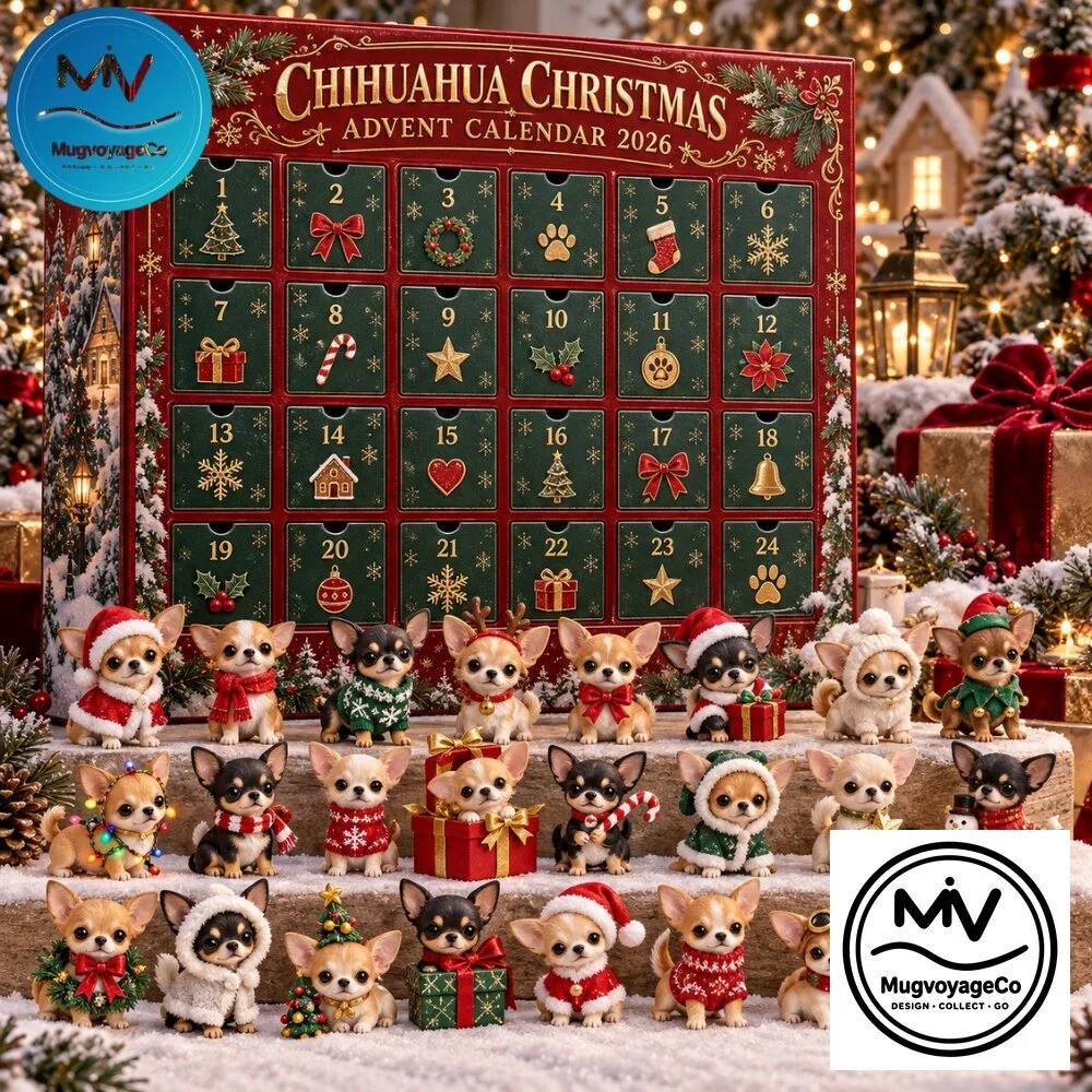 Chihuahua Christmas Advent Calendar 2026