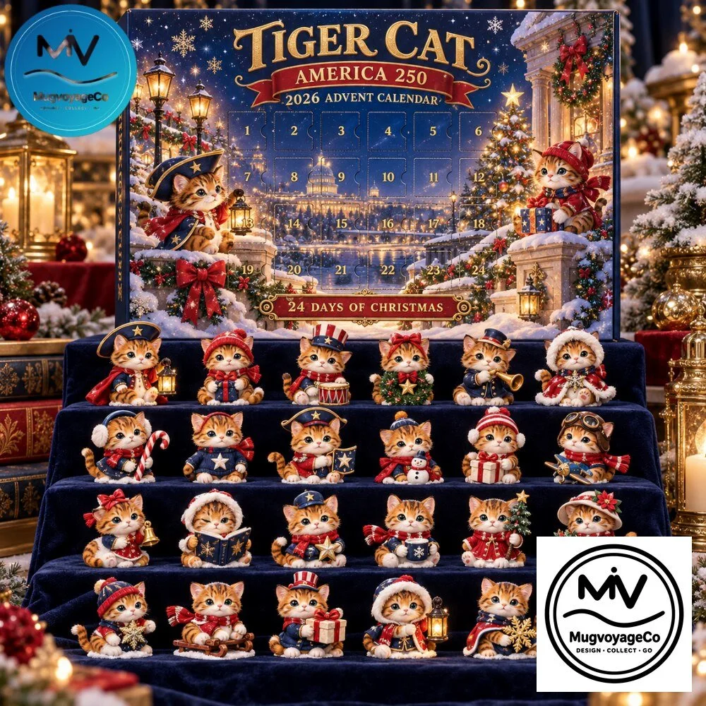 Tiger Cat America 250th Anniversary 2026 Advent Calendar