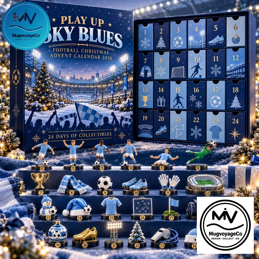 Play Up Sky Blues Football Christmas Advent Calendar 2026