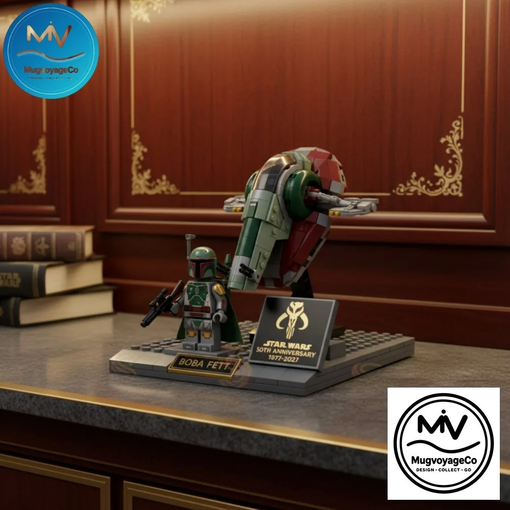 LEGO Star Wars Boba Fett Minifigure and Starship Display Set 2026 5 LEGO Star Wars Boba Fett Minifigure and Starship Display Set 2026