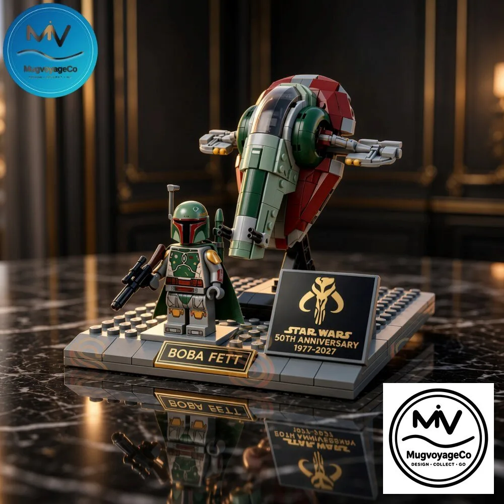 LEGO Star Wars Boba Fett Minifigure and Starship Display Set 2026 6 LEGO Star Wars Boba Fett Minifigure and Starship Display Set 2026