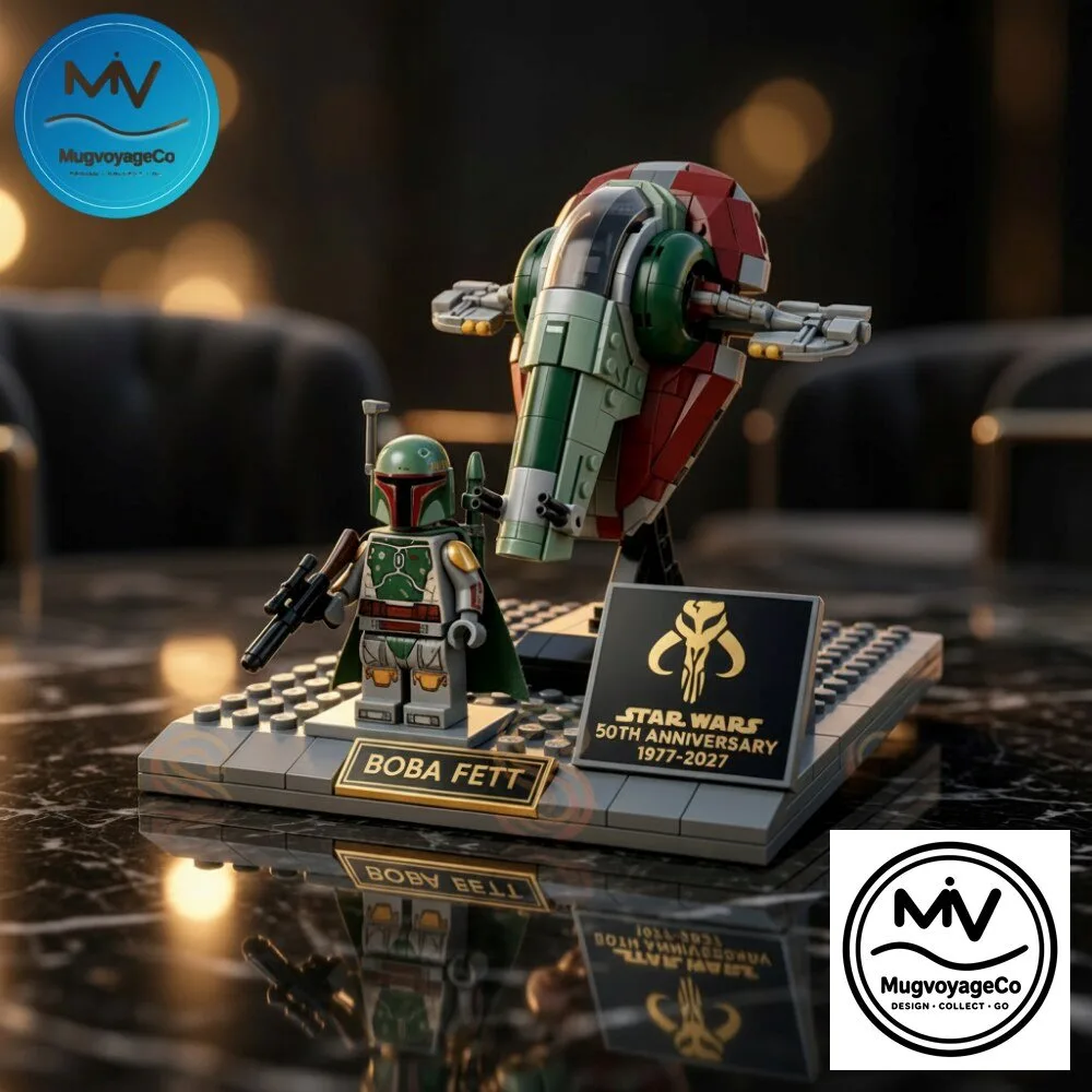 LEGO Star Wars Boba Fett Minifigure and Starship Display Set 2026 7 LEGO Star Wars Boba Fett Minifigure and Starship Display Set 2026