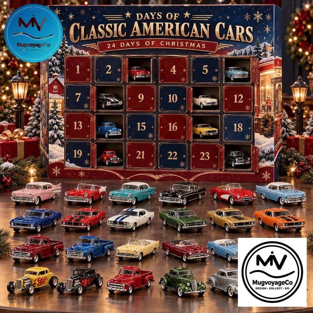 24 Days of Classic American Cars Advent Calendar