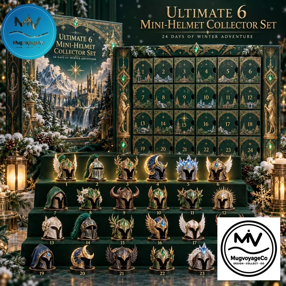 Ultimate 6 Mini-Helmet Collector Set 24 Days of Winter Adventure Advent Calendar 2026